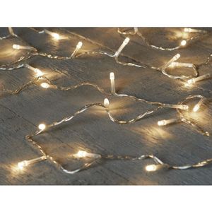 Kerstverlichting - B.o.t. Led Lights 50l/3,75m Warm Wit Met Timer 6/18u - 3xaa - Hoog 50cm