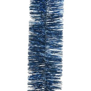 Kerstboom Versiering - Kerstboom Guirlande Pvc Blauw Dia - Breed 7.5cm Hoog 270cm