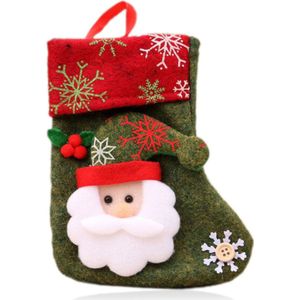 Kerst sok met kerstman om te vullen met je producten