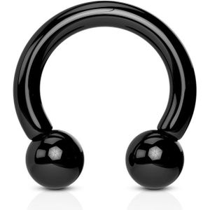 Extra dikke circular barbell van acryl - 3mm - 12mm