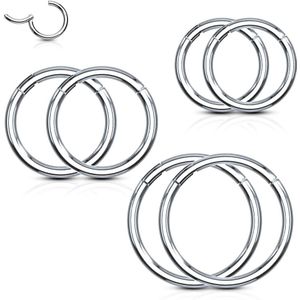 Set segment ringen met vast segment en verschillende lengtes – 1.6 mm