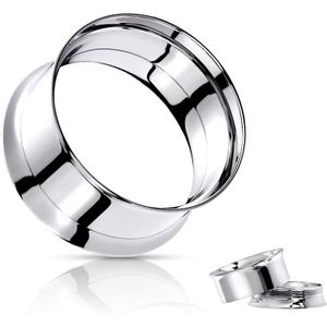Gekleurde basic screw fit tunnel van chirurgisch staal – 25 mm