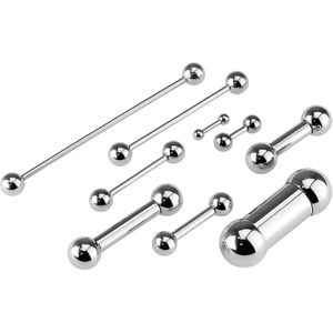 Basic barbells - 3 mm - 12 mm - 6 mm
