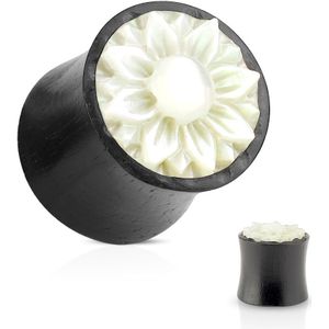 Saddle Fit van Houd met uitgesneden Bloem in het midden - 19 mm