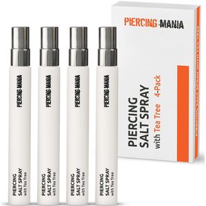 4-pack Zout Sprays met Tea Tree