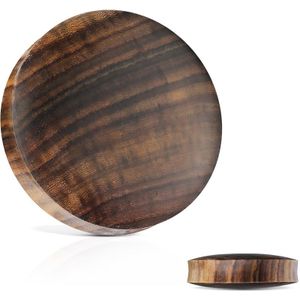 Massieve saddle fit plug van Sono hout - 25 mm