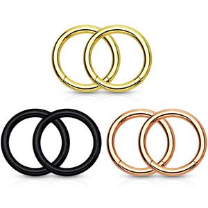 Voordeelset van gekleurde segment ringen met vast segment ��– 1.6 mm – 8 mm