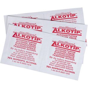 Alcoholdoekjes - twee stuks