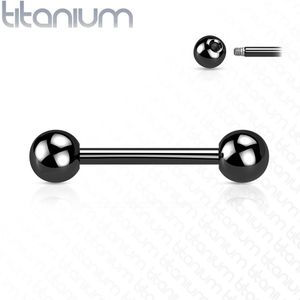 Titanium Barbell met Gekleurde PVD Coating