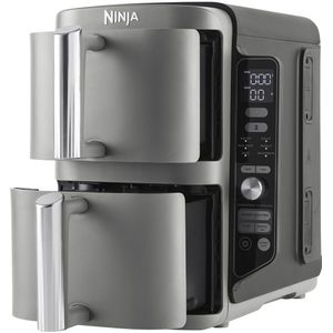 Ninja Double Stack Airfryer XXL - 9.5 Liter - Dubbele Gestapelde Lades - 6 Programma's - Inclusief Kookrekjes - SL400EU