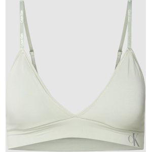 Bralette met labelprint