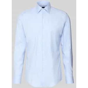 Slim fit zakelijk overhemd van katoenmix, model 'HANK'