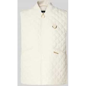 Regular fit bodywarmer met labelapplicatie, model 'ROSALIE'