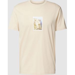 T-shirt van puur katoen met motiefprint, model 'ALOHA'