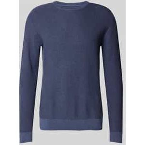 Gebreide pullover met ronde hals