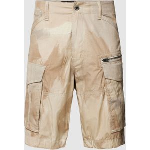 Cargoshorts met camouflagemotief