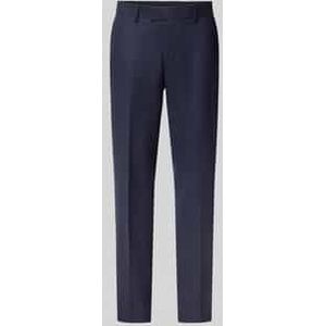 Regular fit pantalon met persplooien, model 'Tenuta'