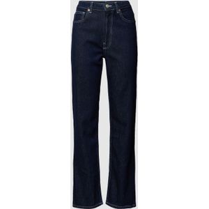 Bootcut jeans met contrastnaden, model 'CONTRAST'