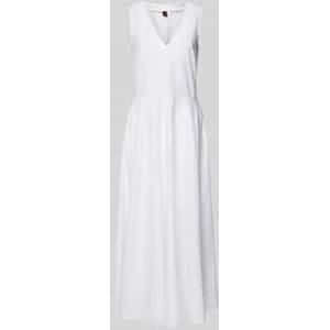 Maxi-jurk met V-hals