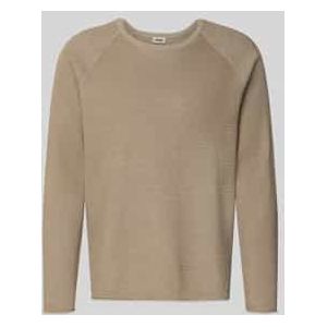 Gebreide pullover met ronde hals, model 'TITZIAN'