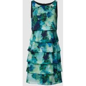 Cocktailjurk in all-over design