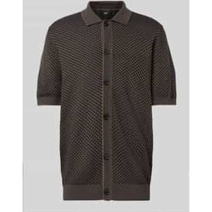 Regular fit poloshirt met knoopsluiting, model 'Janne'