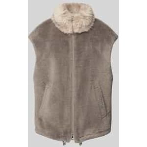 Gilet met imitatiebont
