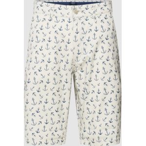 Bermuda met all-over print