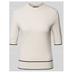 T-shirt met siernaden