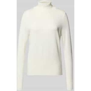 Gebreide pullover met ribboorden