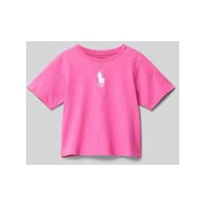 T-shirts - Fuchsia - Short Sleeve Crew Neck Tee Kids