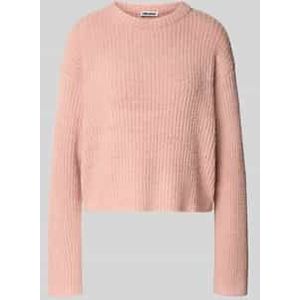 Gebreide pullover met structuurmotief