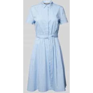 Jurk met streepmotief