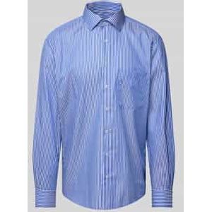 Comfort fit zakelijk overhemd met kentkraag