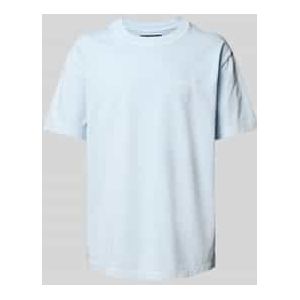 Regular fit T-shirt van puur katoen