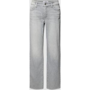 Flared cut jeans in verkorte pasvorm, model 'PARIS'
