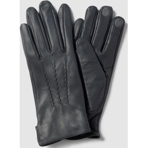 Touchscreen-handschoenen van leer, model 'Nappa Glove'