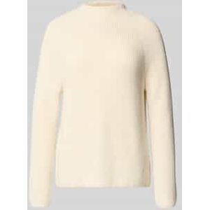 Gebreide pullover met opstaande kraag