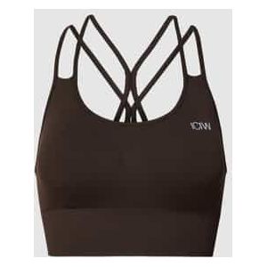 Bustier met labelprint, model 'Define Seamless Sports'