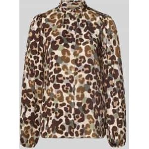 Overhemdblouse met knoopsluiting