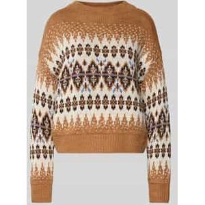 Noorse trui met ronde hals