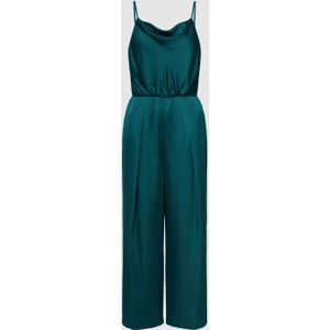 Cocktail-jumpsuit met sjaalkraag