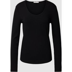 Tommy Hilfiger Ribgebreide Top Zwart