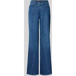 Korte jeans met wijde pijpen