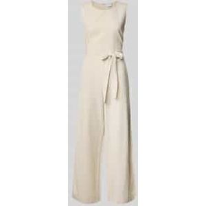 Jumpsuit met druppelvormig rugdecolleté aan de achterkant