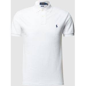 Slim fit poloshirt met logo