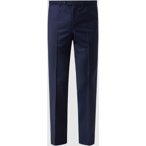 Modern fit pantalon van scheerwol, model 'Per'