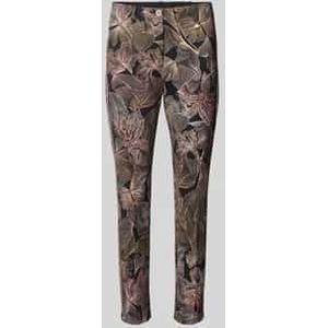 Stoffen broek met Franse steekzakken