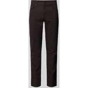 Brax Heren  Style CADIZ NOUGAT, donkerbruin, maat 31/30