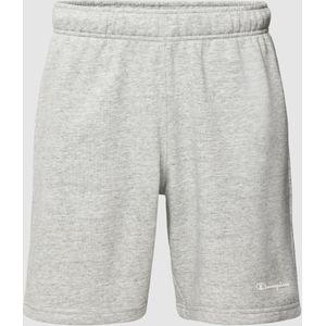 Sweatshorts met labelprint